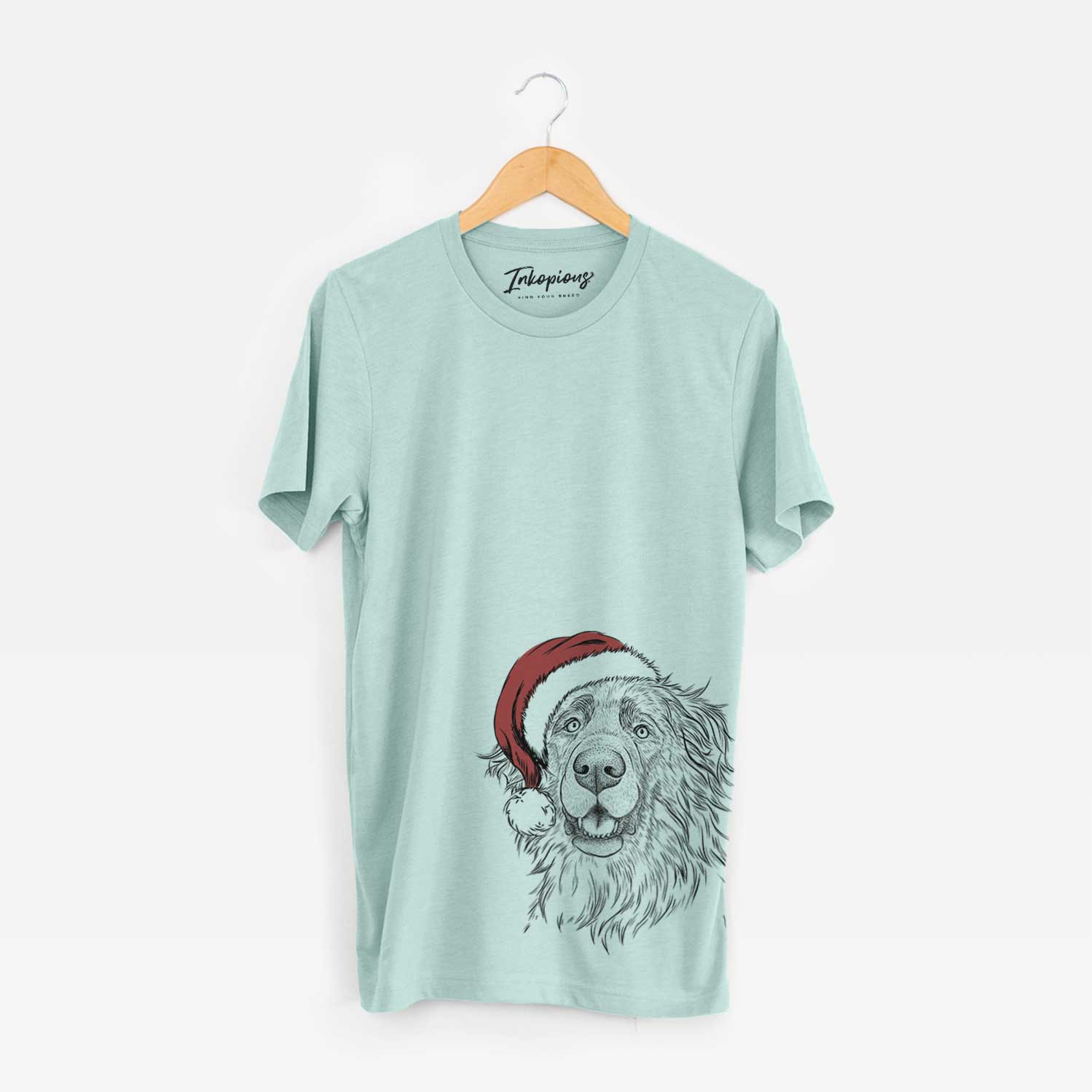 Santa Siri the Leonberger - Unisex Crewneck