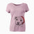 Santa Skye the Pitweiler - Women's V-neck Shirt