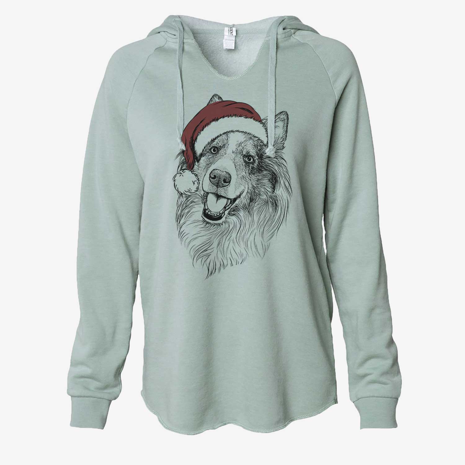 Skylar the Shetland Sheepdog - Cali Wave Hooded Sweatshirt