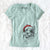 Santa Skylar the Shetland Sheepdog - Women's V-neck Shirt