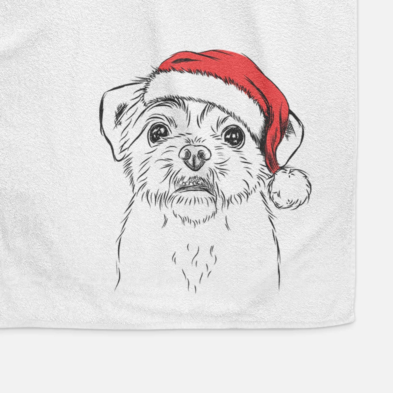 Smash the Shih Tzu Decorative Hand Towel