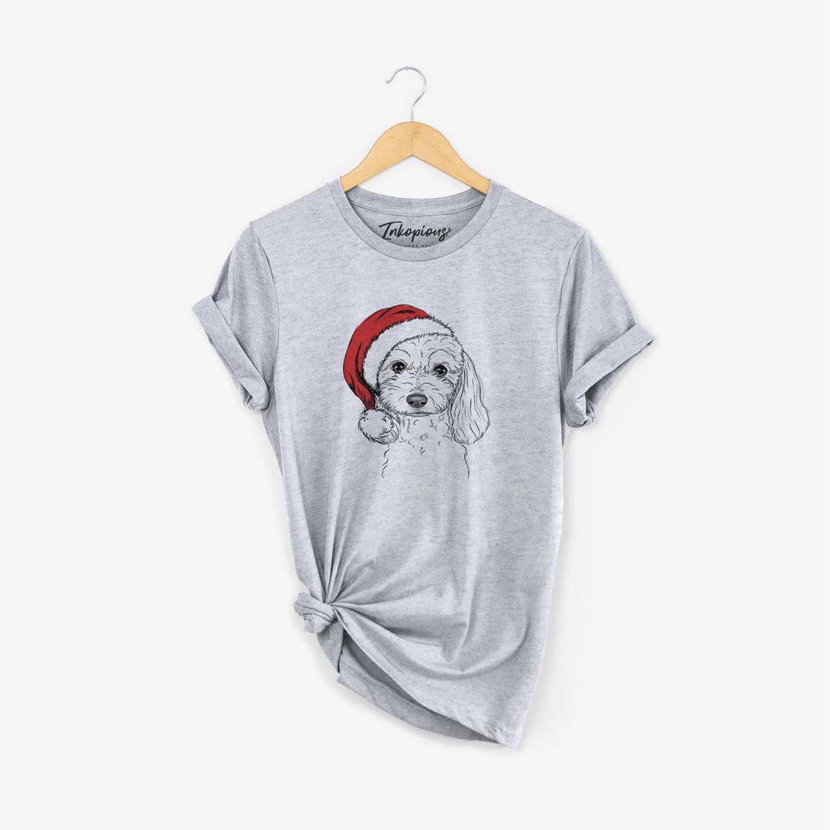 Santa Sophie the Coton de Tulear - Unisex Crewneck