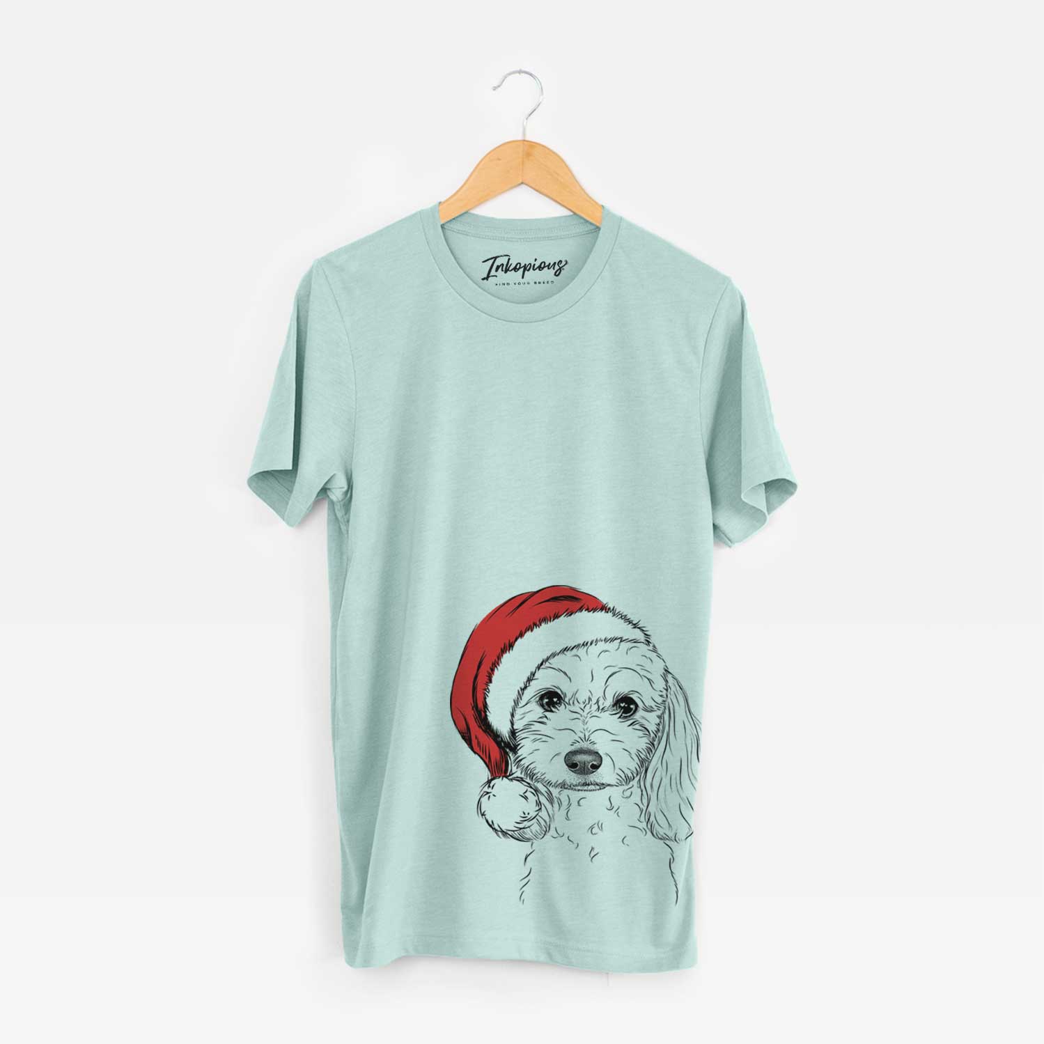 Santa Sophie the Coton de Tulear - Unisex Crewneck