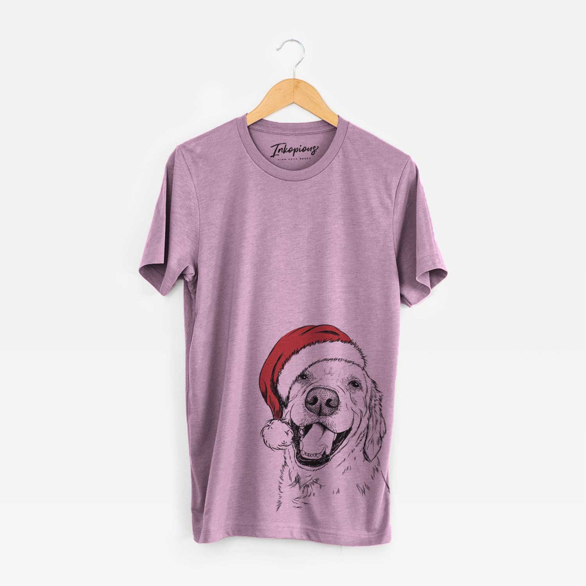 Santa Spanky the Golden Retriever - Unisex Crewneck