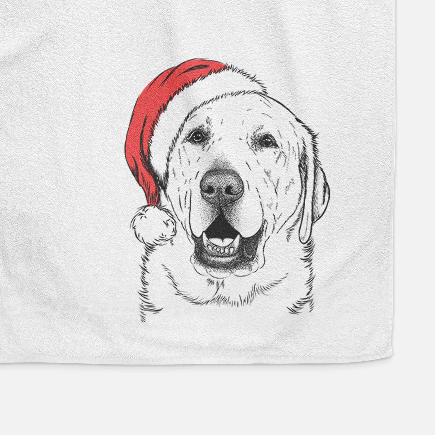 Sparks the Labrador Retriever Decorative Hand Towel