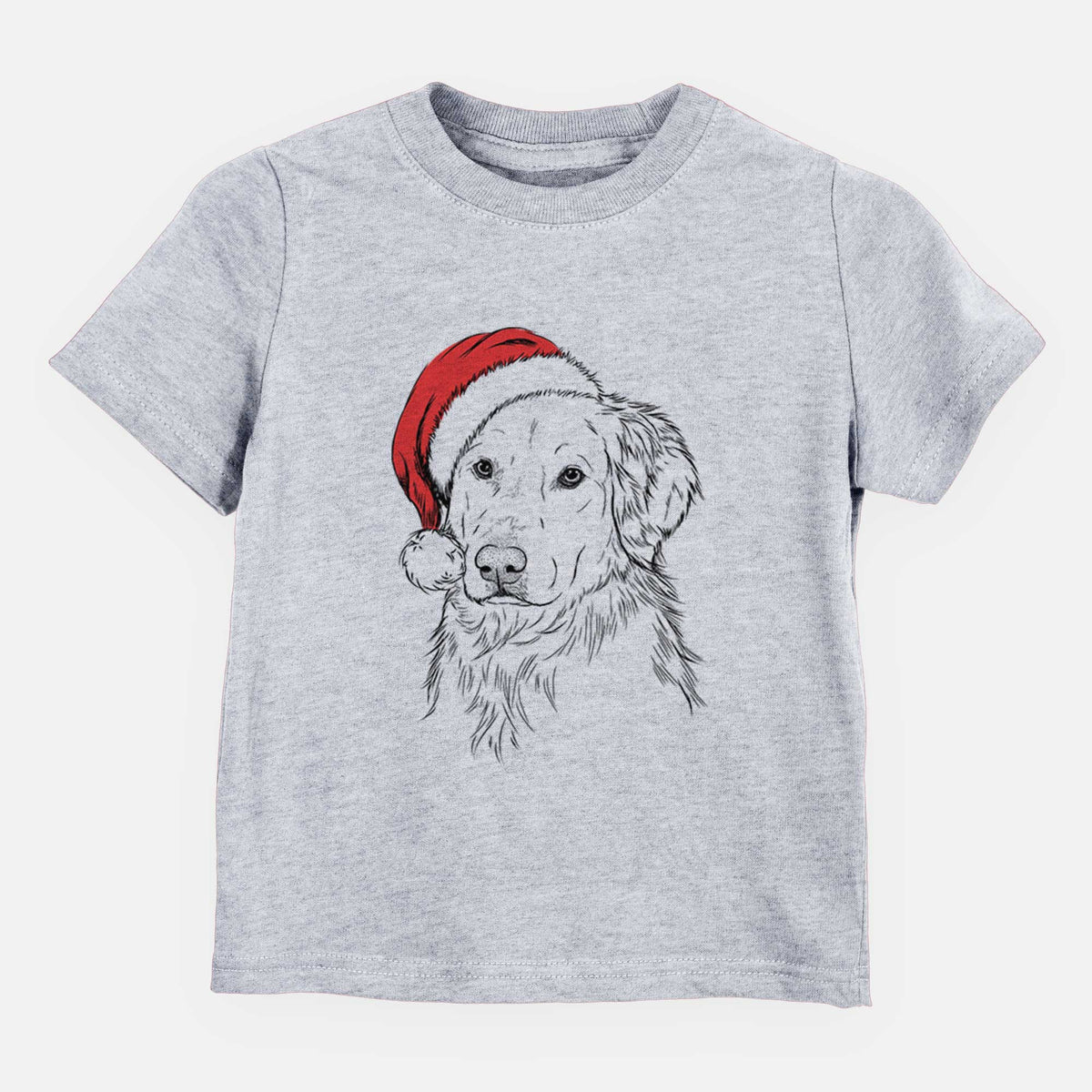 Santa Spencer the Golden Retriever - Kids/Youth/Toddler Shirt