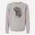 Santa Spike the Iguana - Unisex Pigment Dyed Crew Sweatshirt