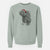 Santa Spike the Iguana - Unisex Pigment Dyed Crew Sweatshirt