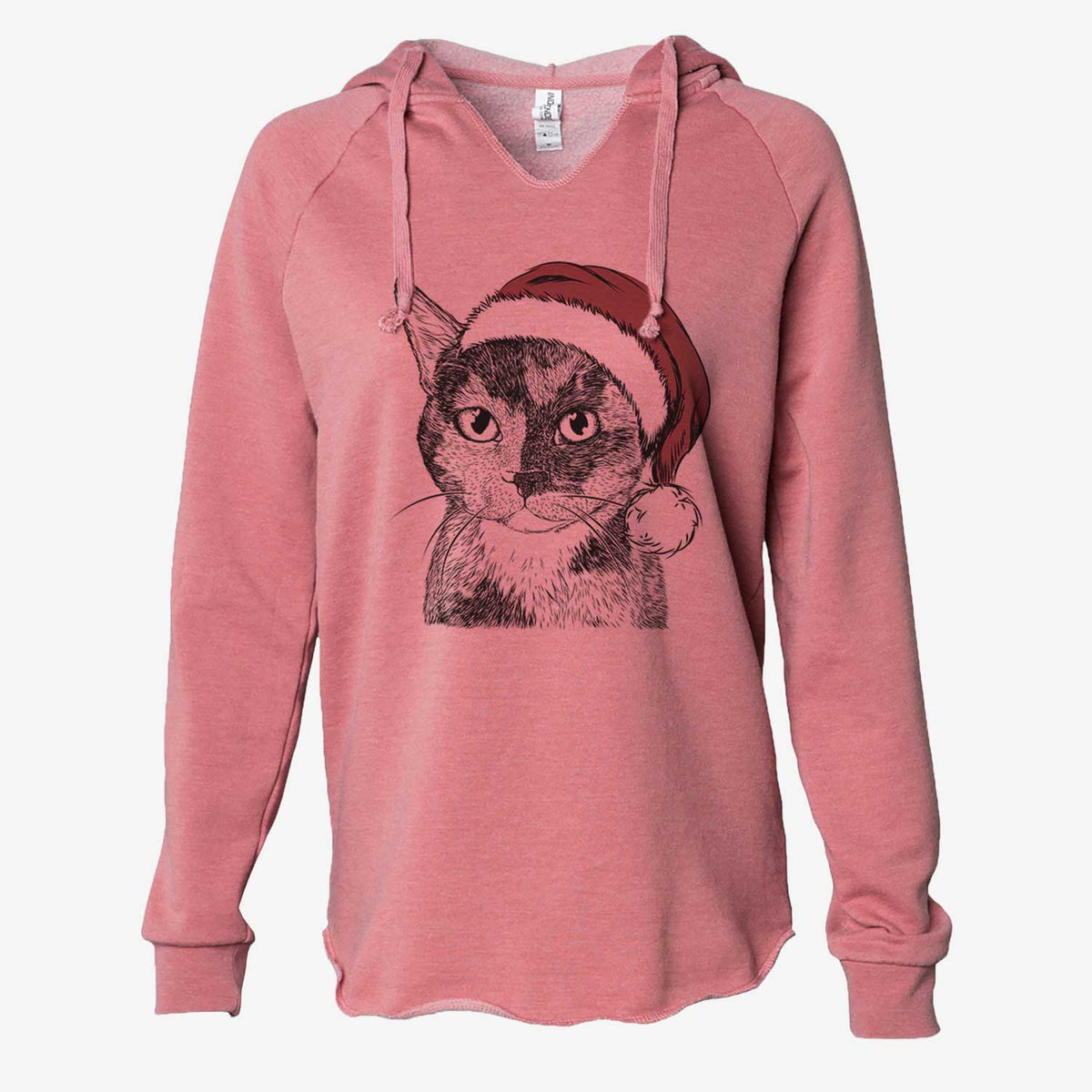 Spooky Kitty the Tortoiseshell Cat - Cali Wave Hooded Sweatshirt