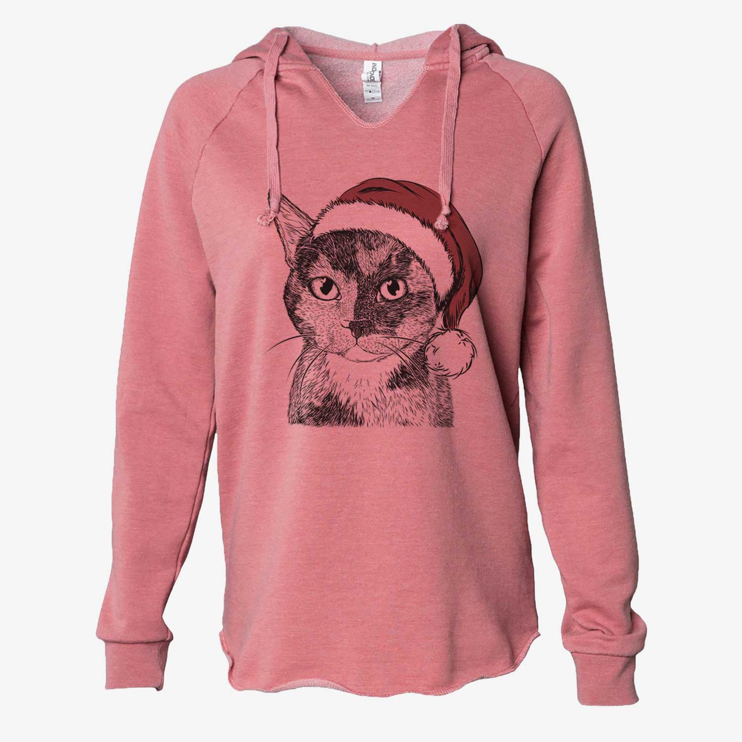 Spooky Kitty the Tortoiseshell Cat - Cali Wave Hooded Sweatshirt