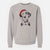 Santa Spot the Dalmatian - Unisex Pigment Dyed Crew Sweatshirt