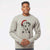 Santa Spot the Dalmatian - Unisex Pigment Dyed Crew Sweatshirt