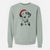 Santa Spot the Dalmatian - Unisex Pigment Dyed Crew Sweatshirt