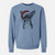 Santa Sprout the Chihuahua Mix - Unisex Pigment Dyed Crew Sweatshirt