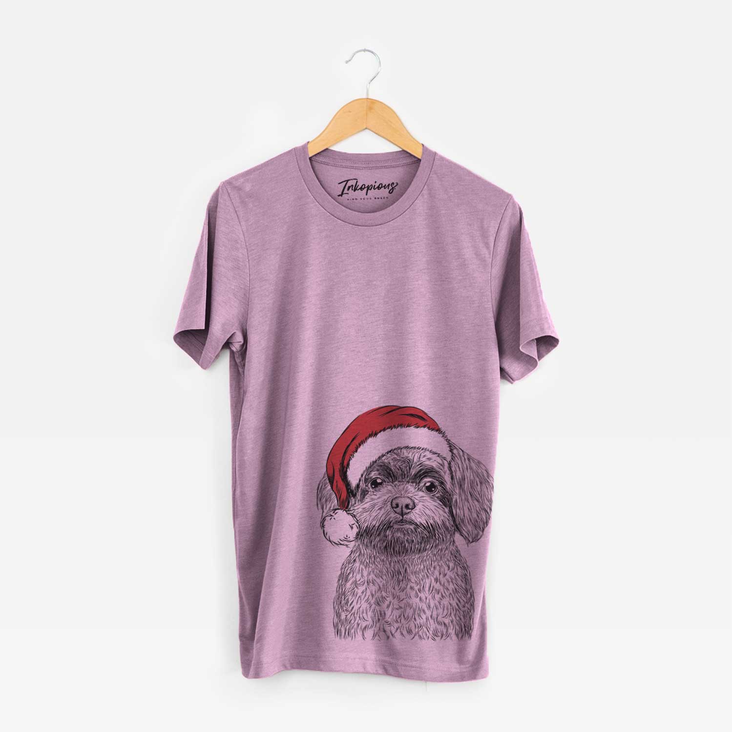 Santa Stella the Shih Tzu Mix - Unisex Crewneck