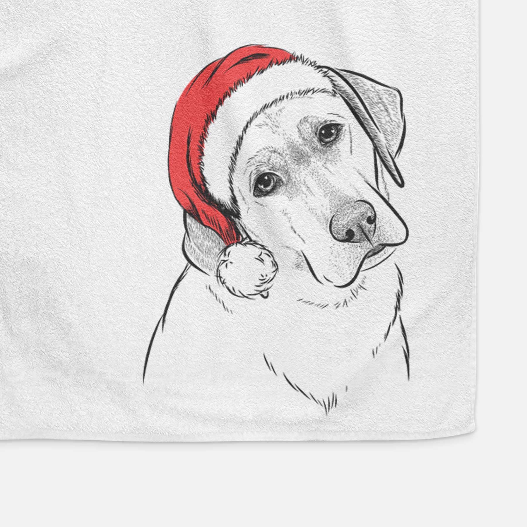 Stella the Yellow Lab Decorative Hand Towel