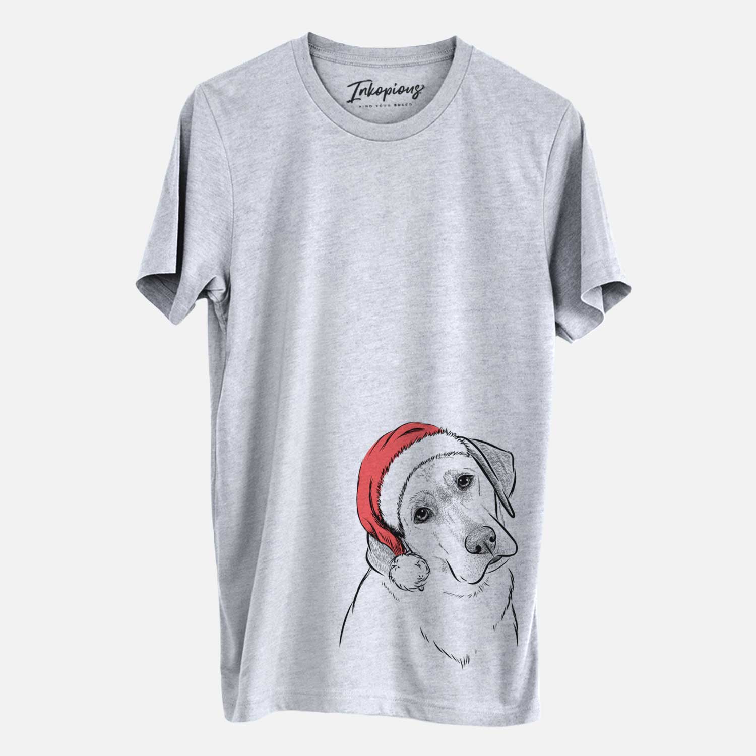 Santa Stella the Yellow Lab - Unisex Crewneck