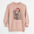 Santa Sterling the Afghan Hound - Unisex Pigment Dyed Crew Sweatshirt