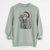 Santa Sterling the Afghan Hound - Unisex Pigment Dyed Crew Sweatshirt