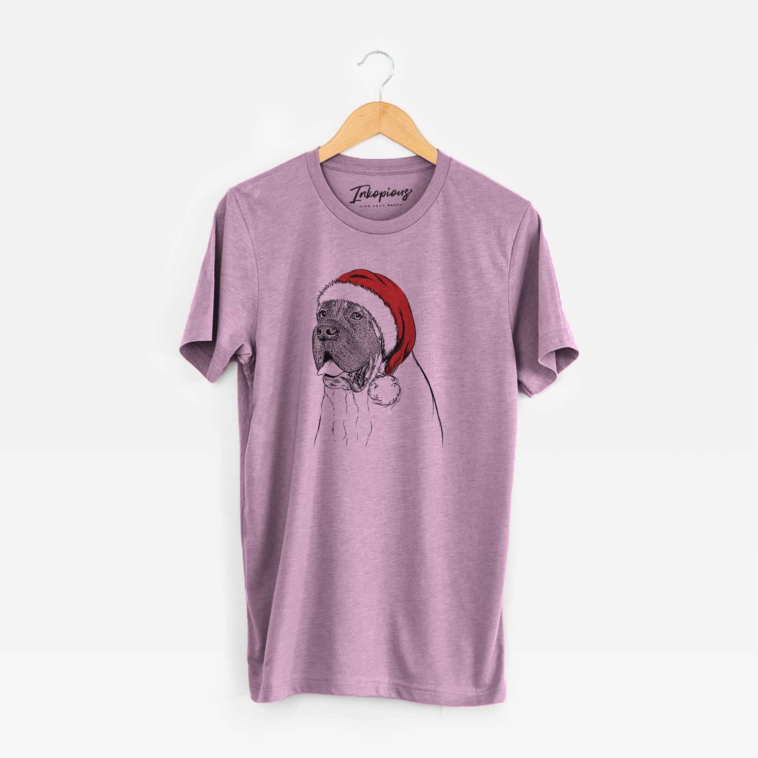 Santa Sterling the English Mastiff - Unisex Crewneck