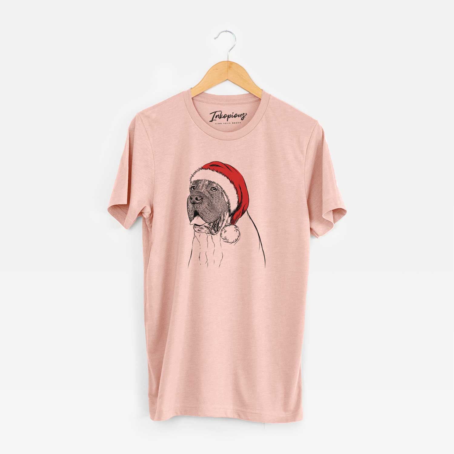 Santa Sterling the English Mastiff - Unisex Crewneck