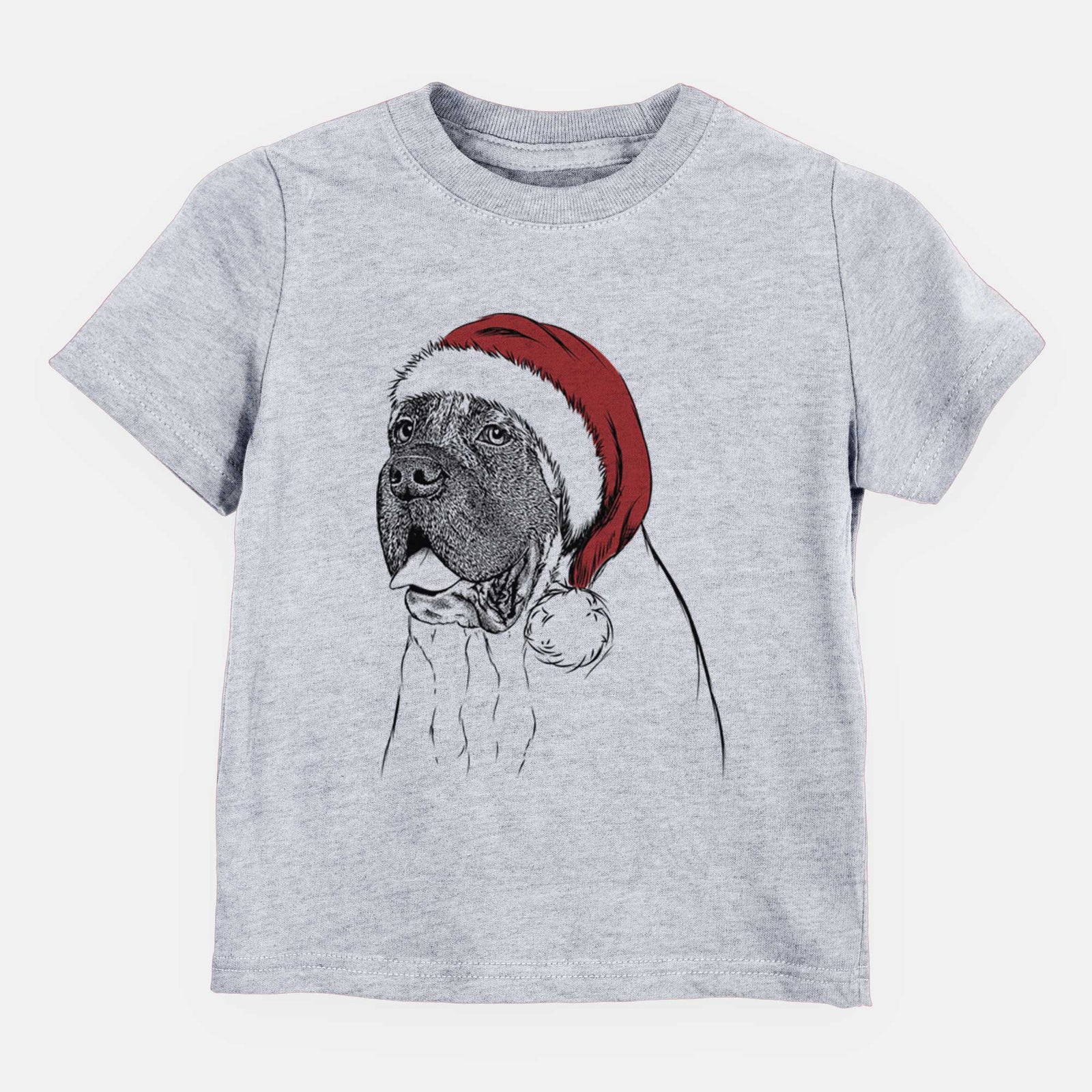 Santa Sterling the English Mastiff - Kids/Youth/Toddler Shirt