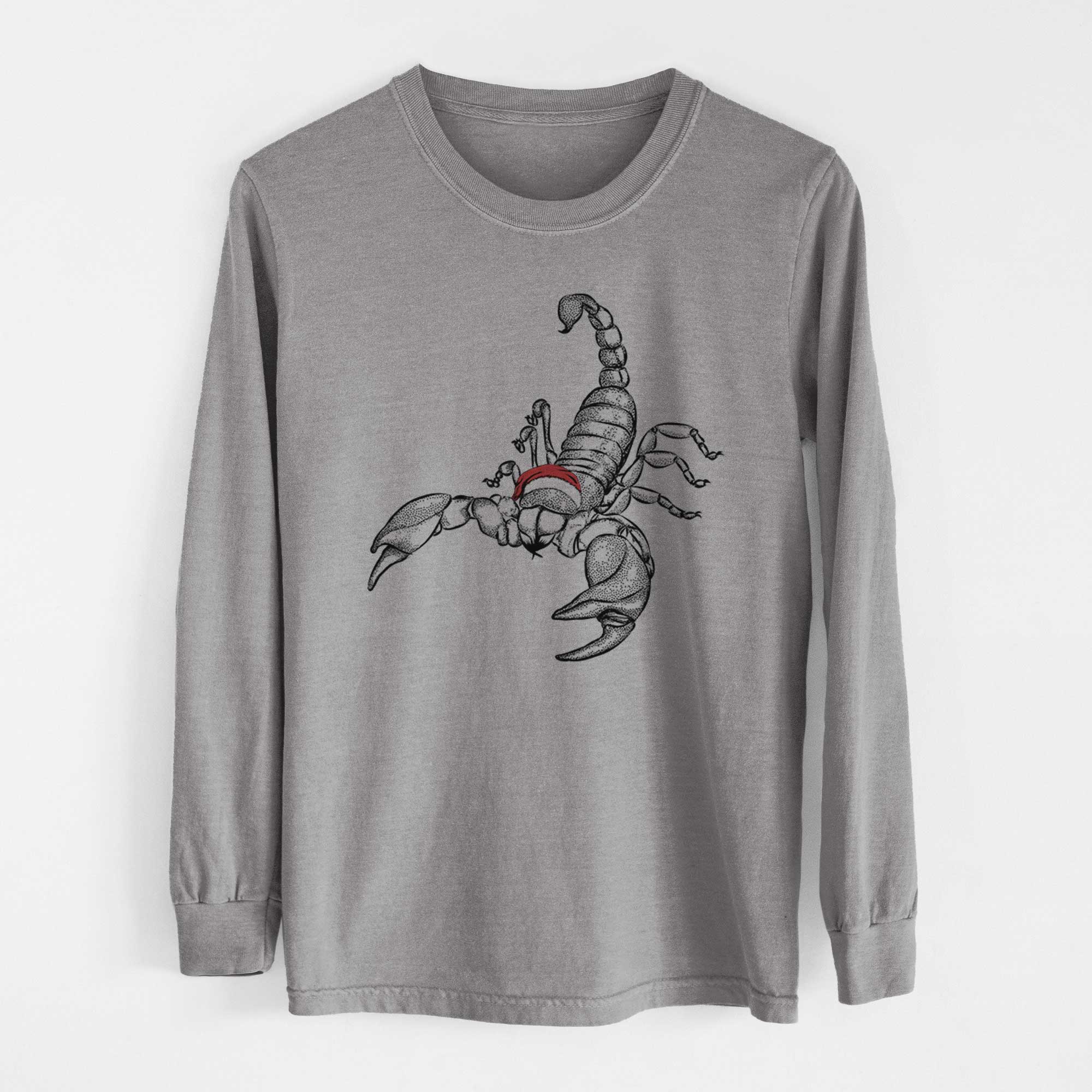 Santa Sting the Scorpion - Heavyweight 100% Cotton Long Sleeve