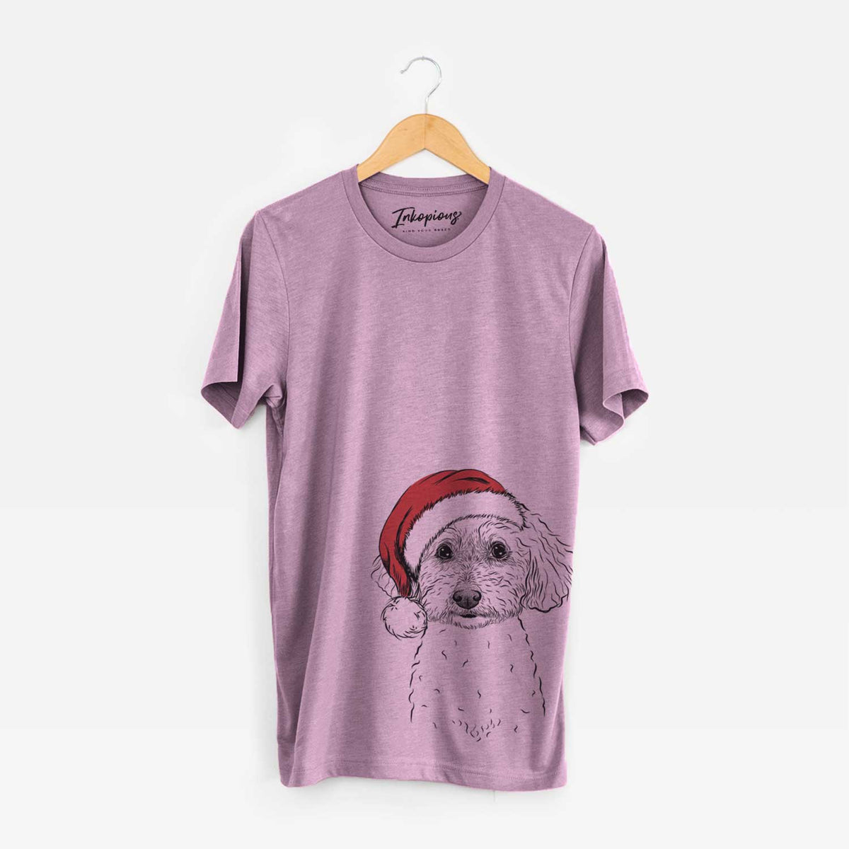 Santa Stitch the Bichonpoo - Unisex Crewneck