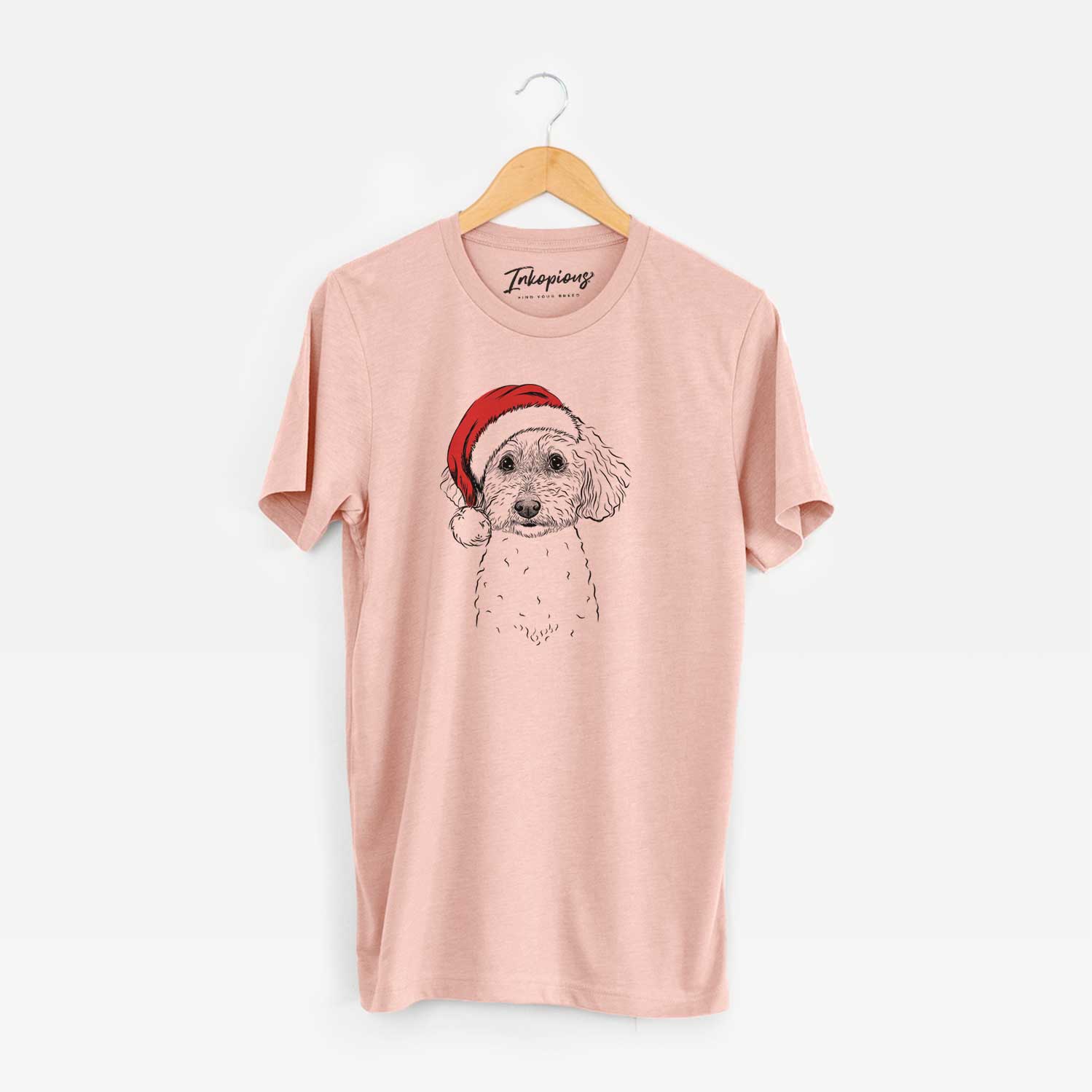 Santa Stitch the Bichonpoo - Unisex Crewneck