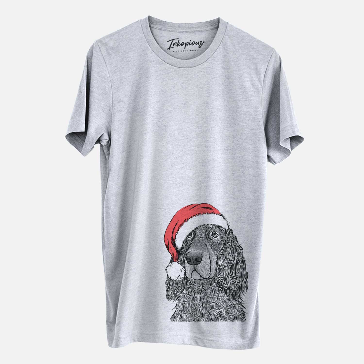 Santa Stormy the Gordon Setter - Unisex Crewneck