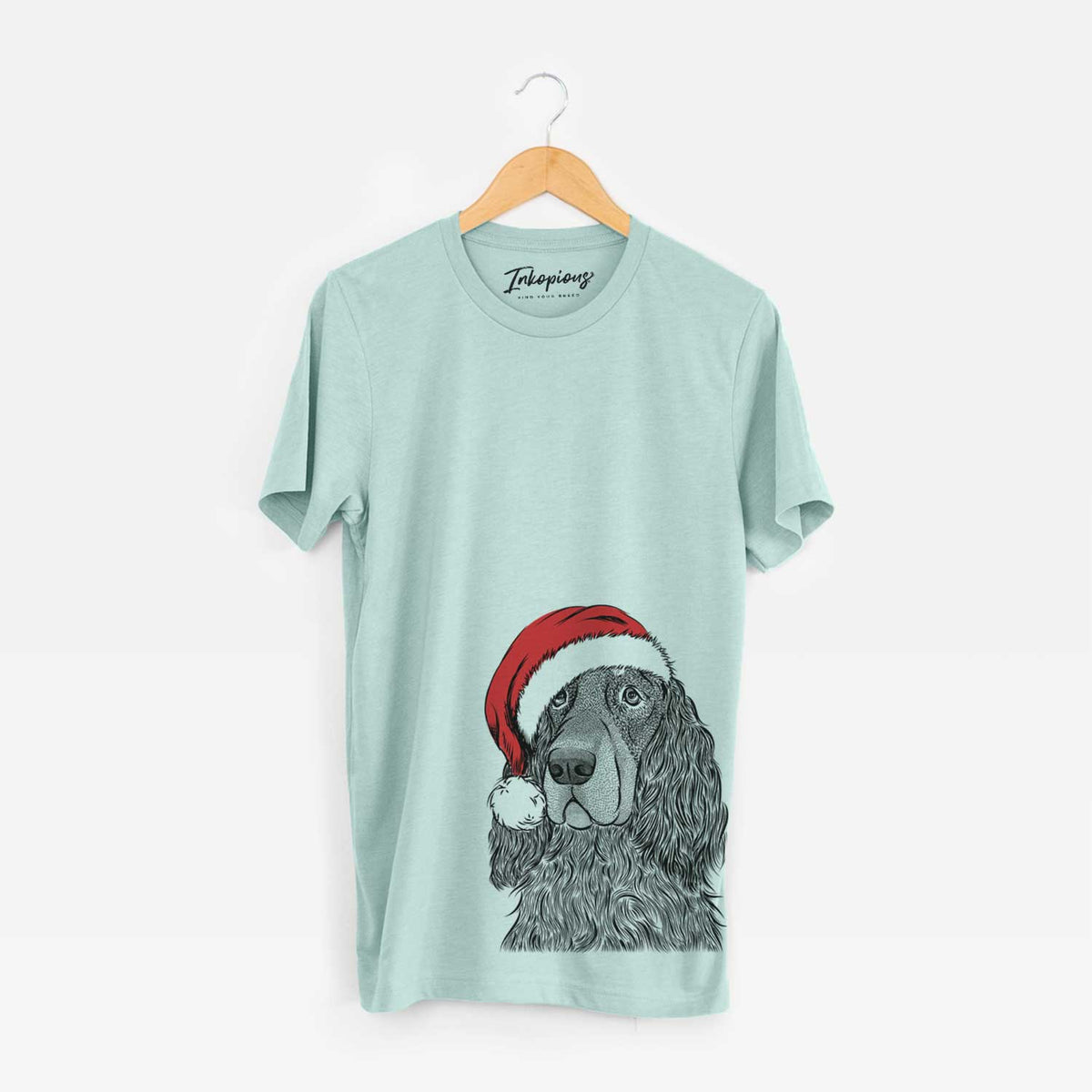 Santa Stormy the Gordon Setter - Unisex Crewneck