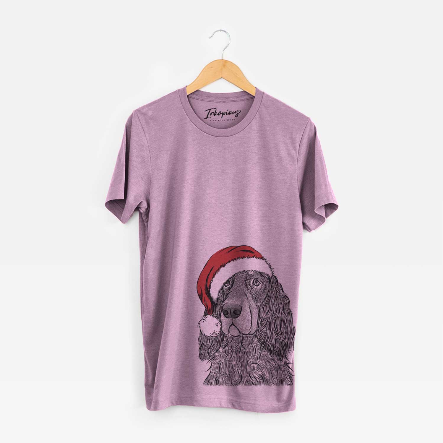 Santa Stormy the Gordon Setter - Unisex Crewneck