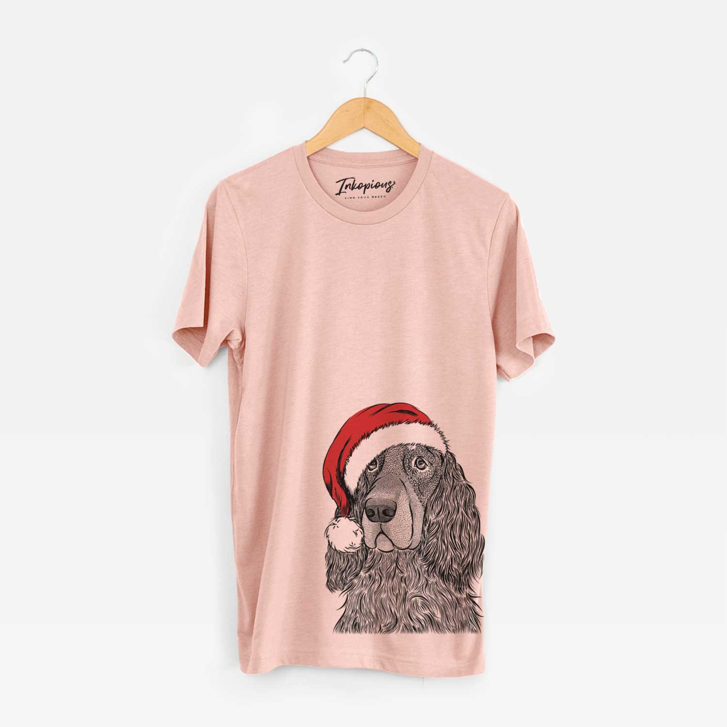 Santa Stormy the Gordon Setter - Unisex Crewneck