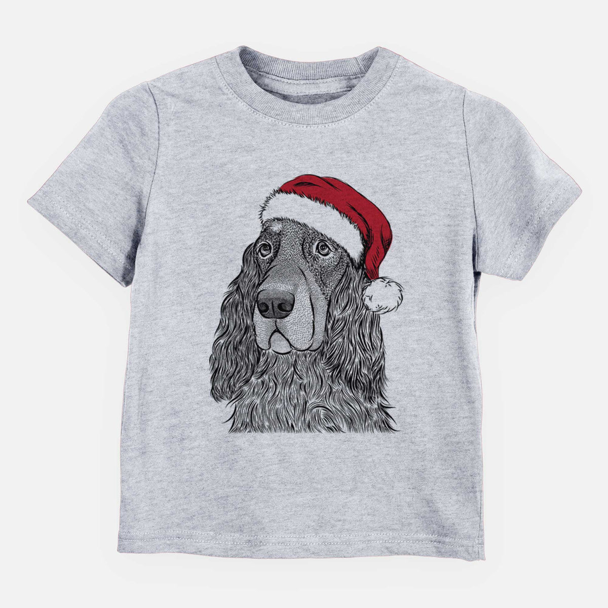 Santa Stormy the Gordon Setter - Kids/Youth/Toddler Shirt