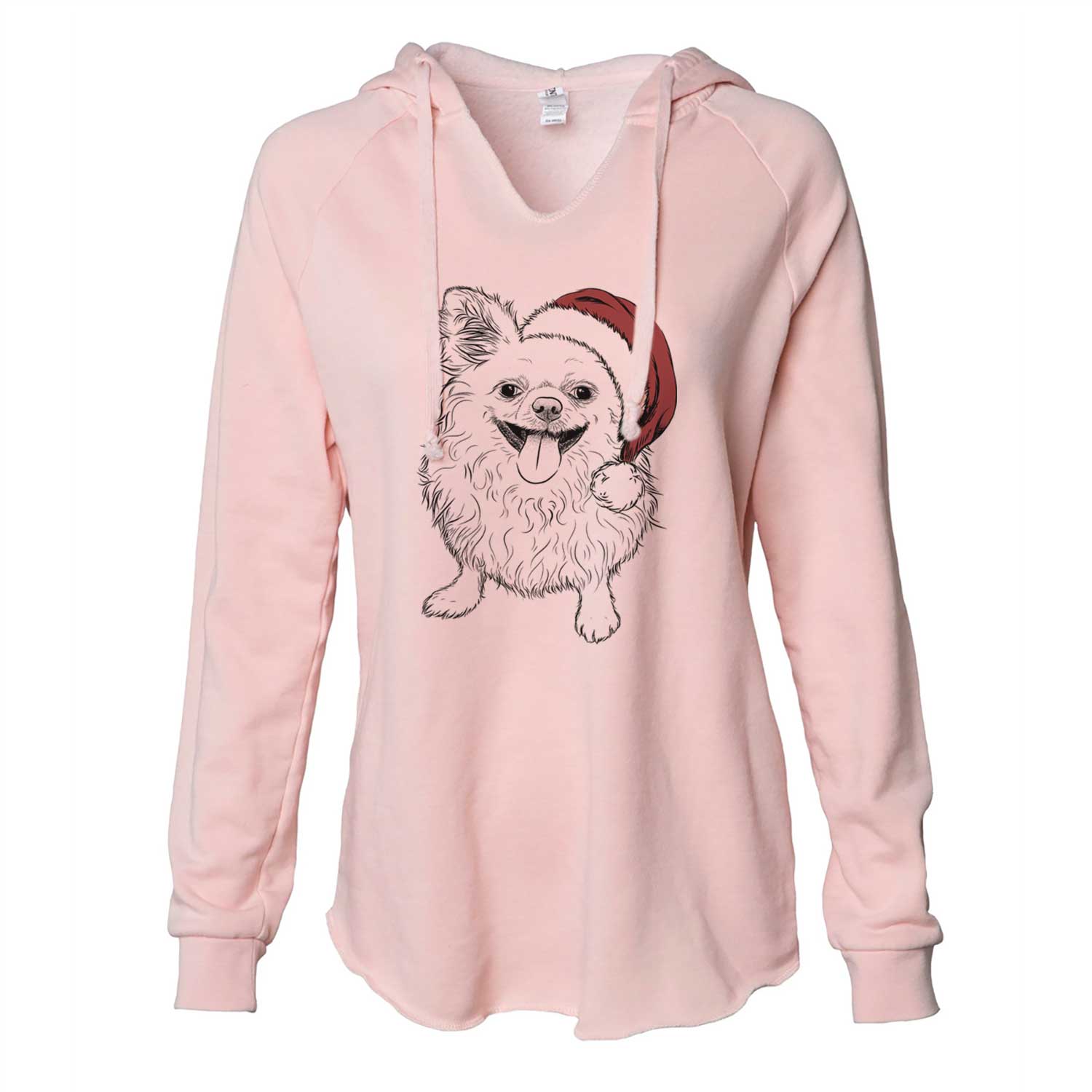 Stuart the Longhaired Chihuahua - Cali Wave Hooded Sweatshirt