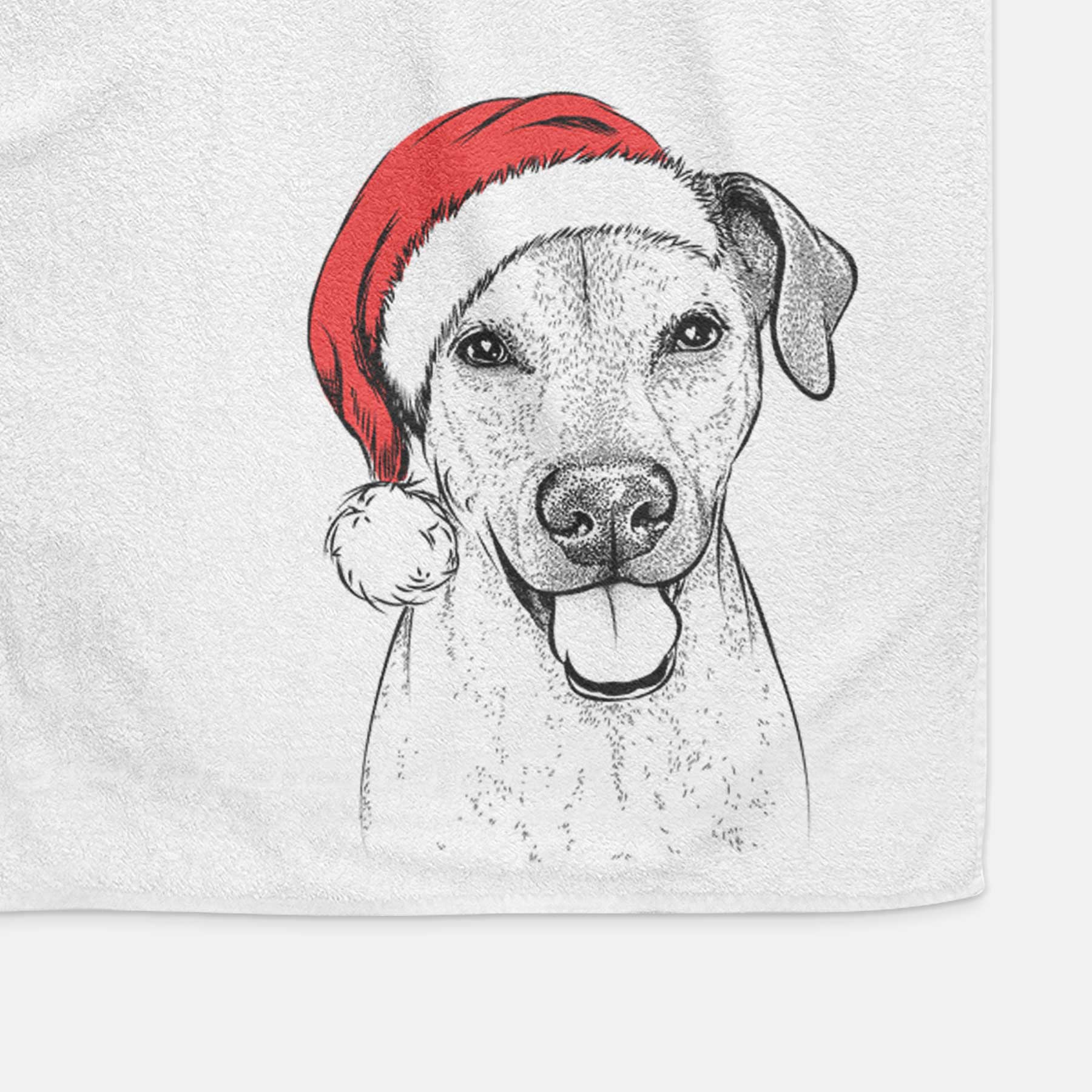 Sugar the American Staffordshire Mix Decorative Hand Towel