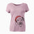 Santa Sugar the American Staffordshire Mix - Women's V-neck Shirt