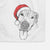 Sugar the Staffordshire Terrier Mix Decorative Hand Towel