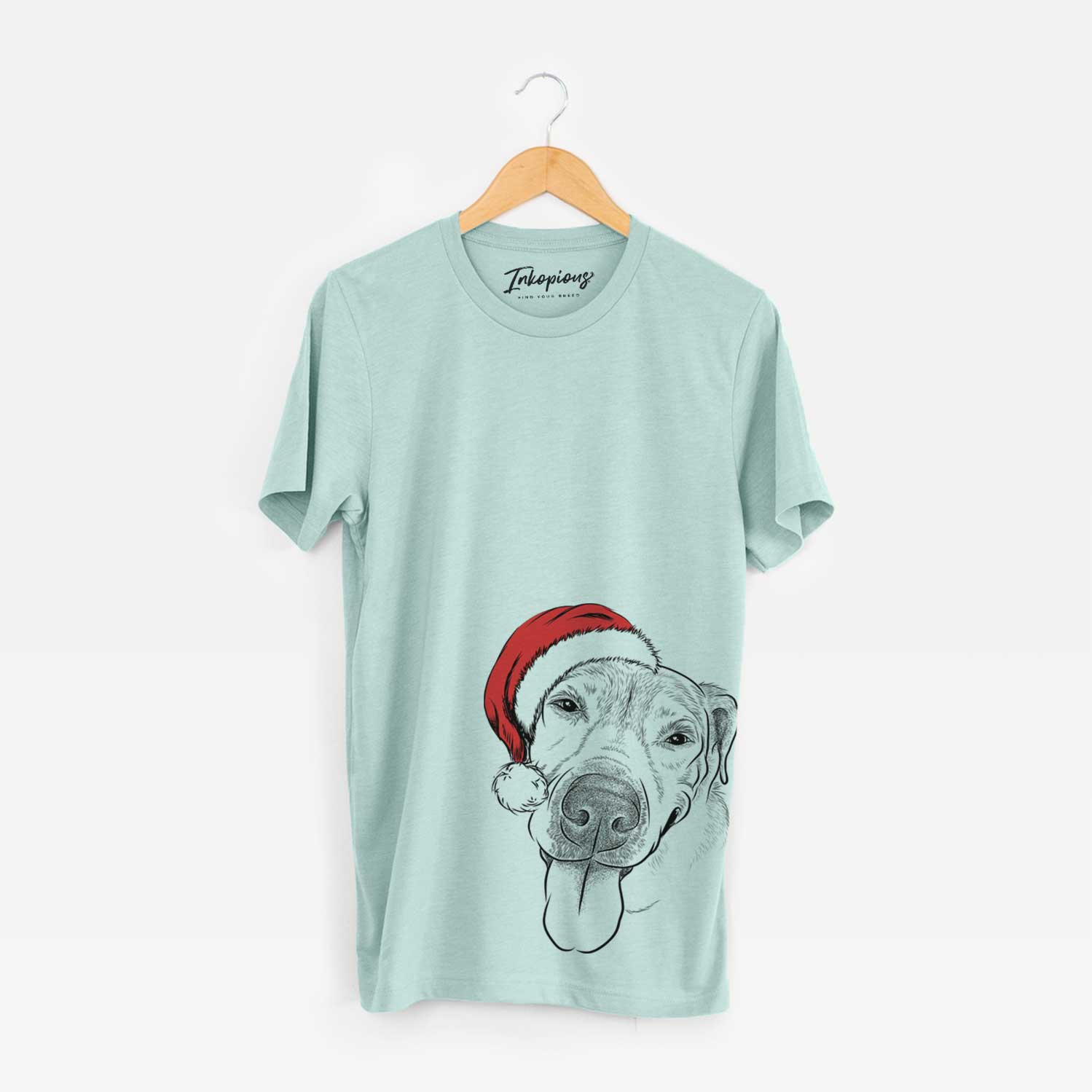 Santa Sugar the Staffordshire Terrier Mix - Unisex Crewneck