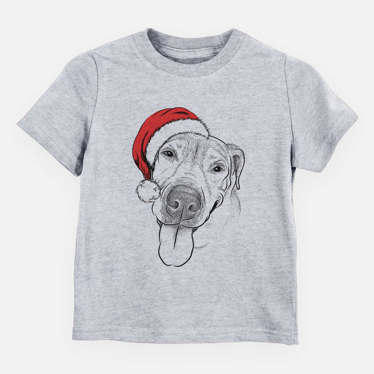 Santa Sugar the Staffordshire Terrier Mix - Kids/Youth/Toddler Shirt