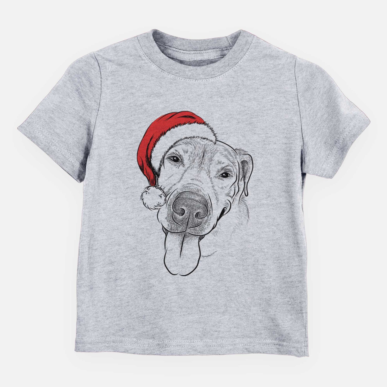 Santa Sugar the Staffordshire Terrier Mix - Kids/Youth/Toddler Shirt