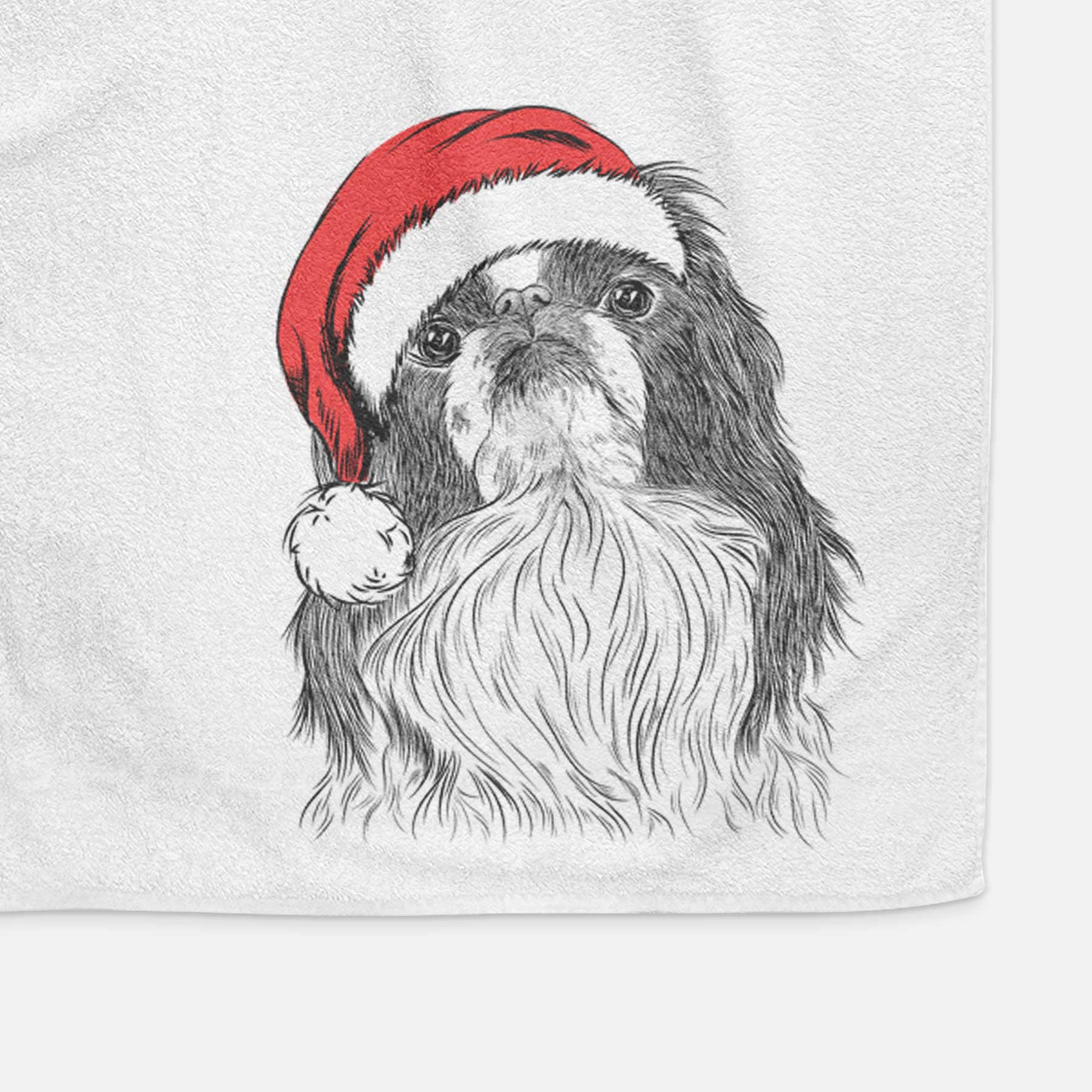 Suki the Japanese Chin Decorative Hand Towel