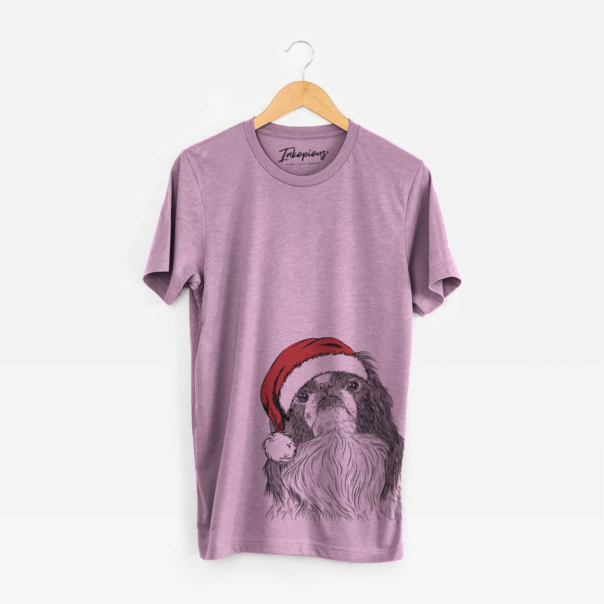 Santa Suki the Japanese Chin - Unisex Crewneck