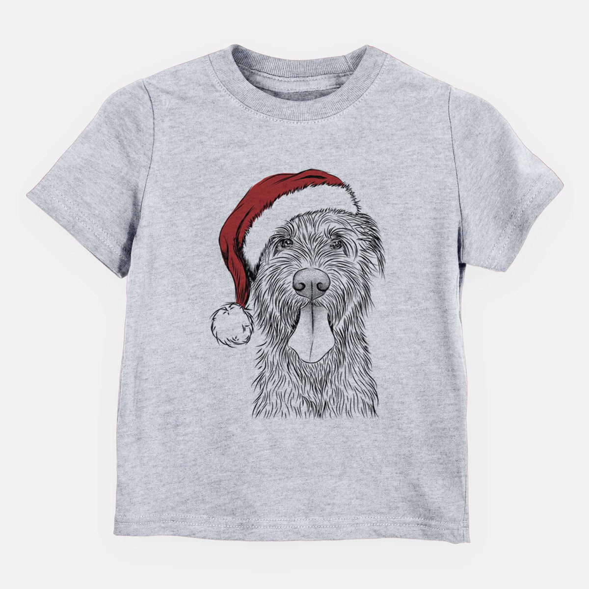Santa Sullivan the Irish Wolfhound - Kids/Youth/Toddler Shirt