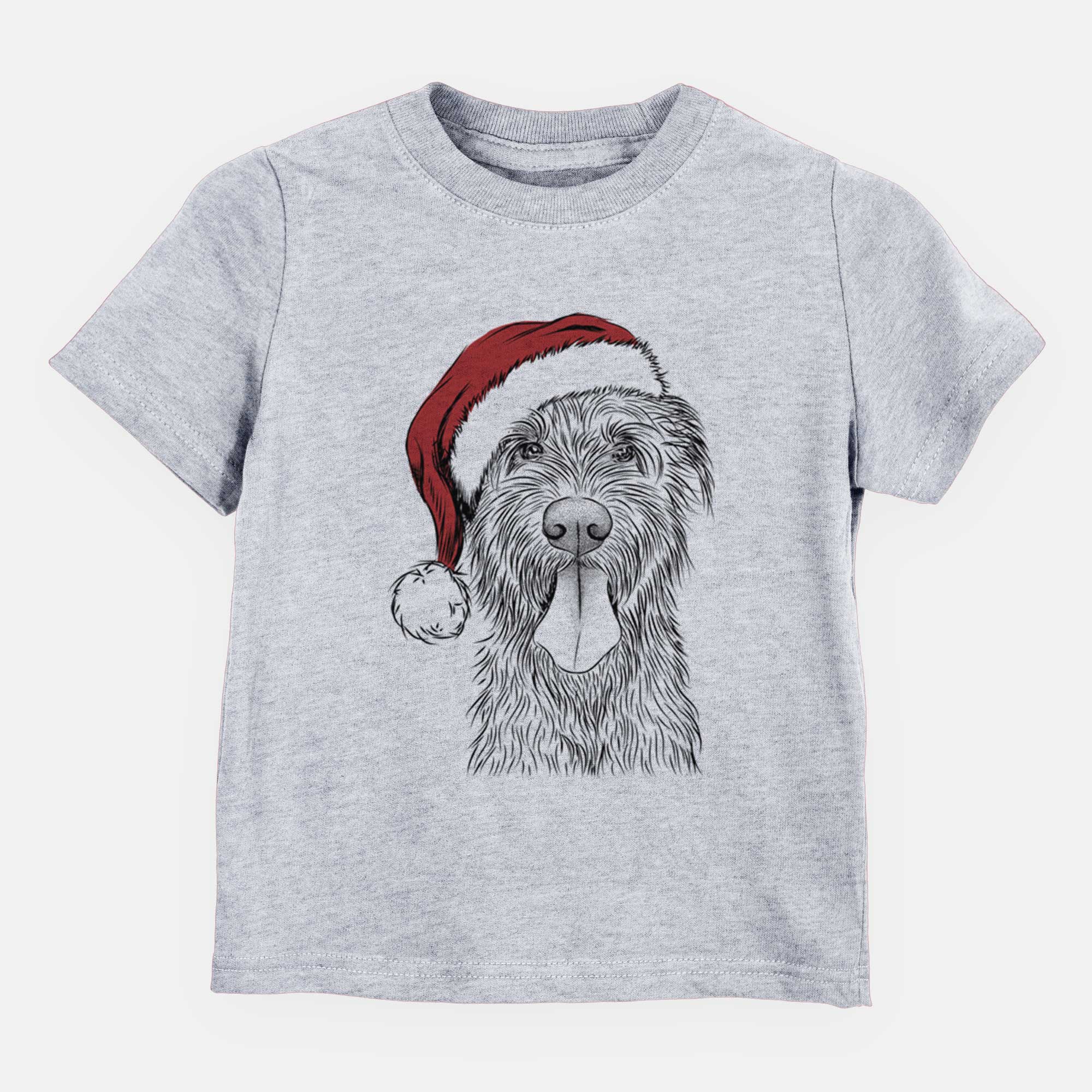 Santa Sullivan the Irish Wolfhound - Kids/Youth/Toddler Shirt