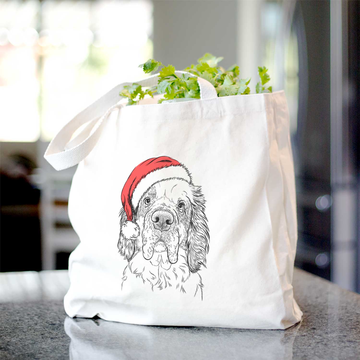 Sully the Clumber Spaniel - Tote Bag