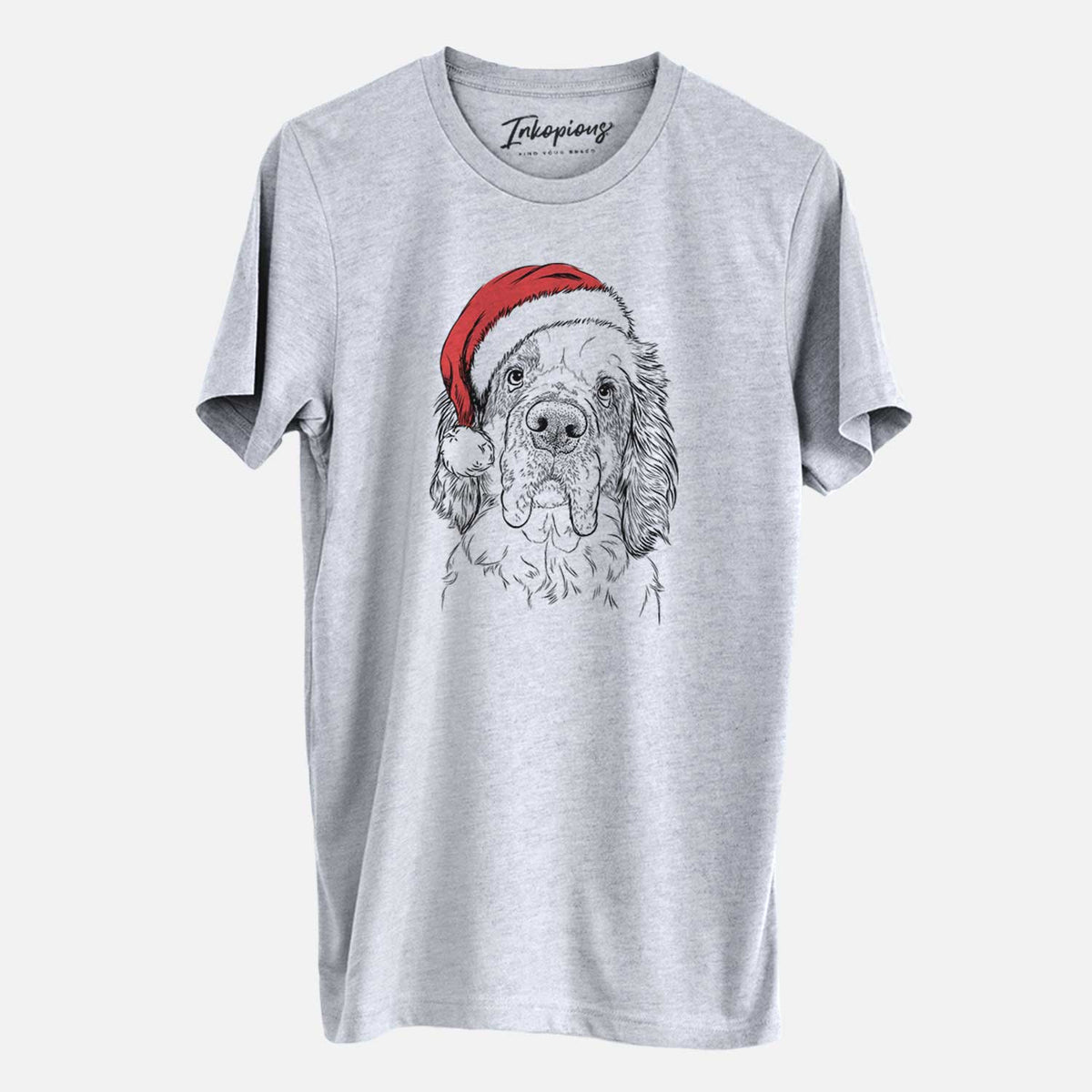Santa Sully the Clumber Spaniel - Unisex Crewneck