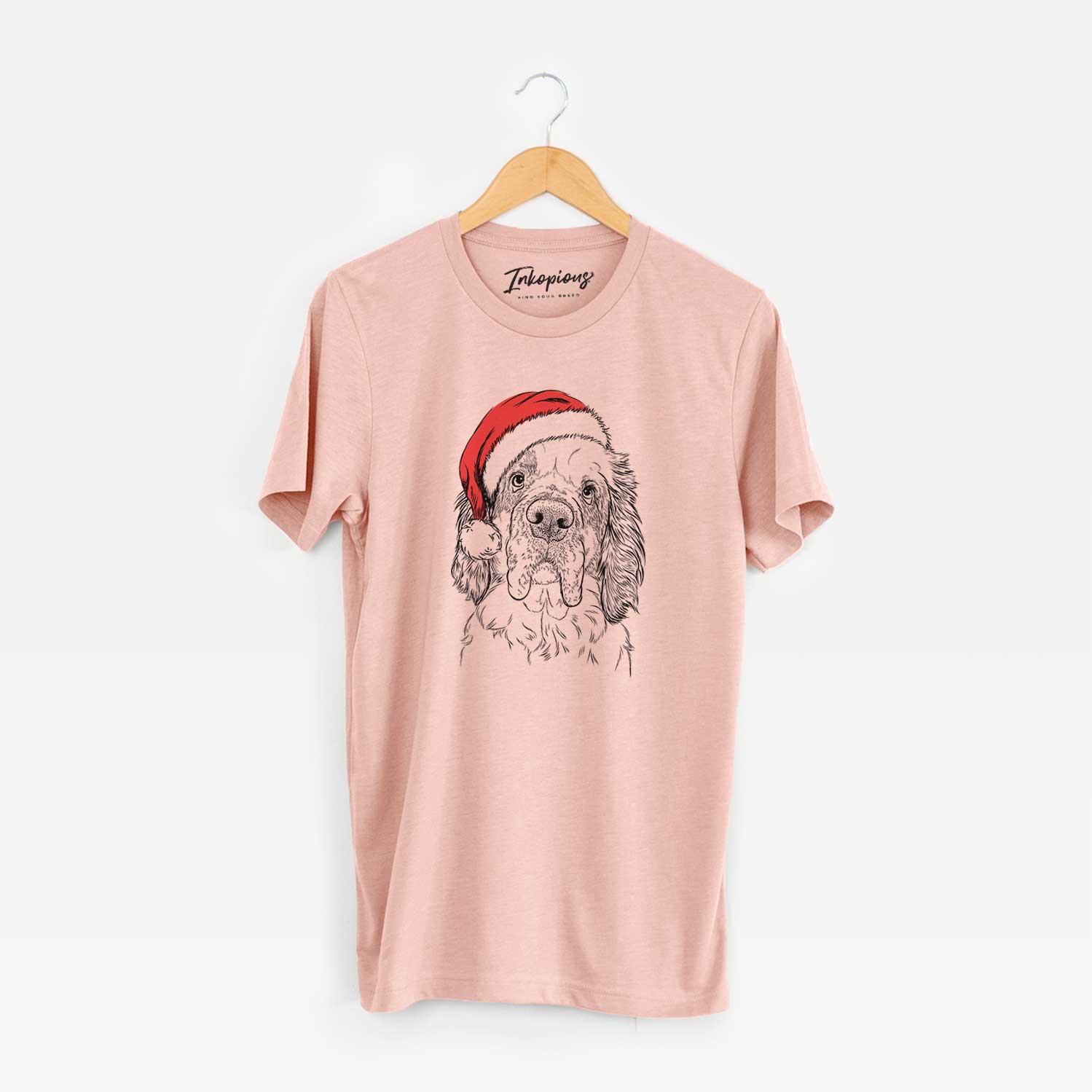 Santa Sully the Clumber Spaniel - Unisex Crewneck