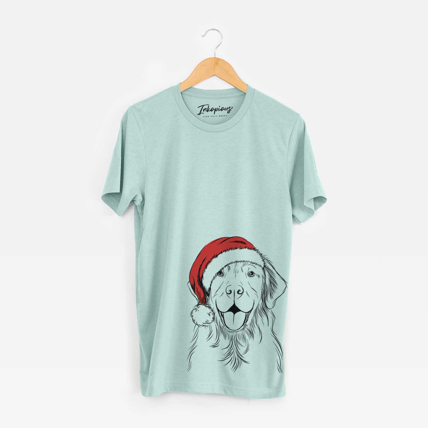 Santa Sunny the Golden Retriever - Unisex Crewneck