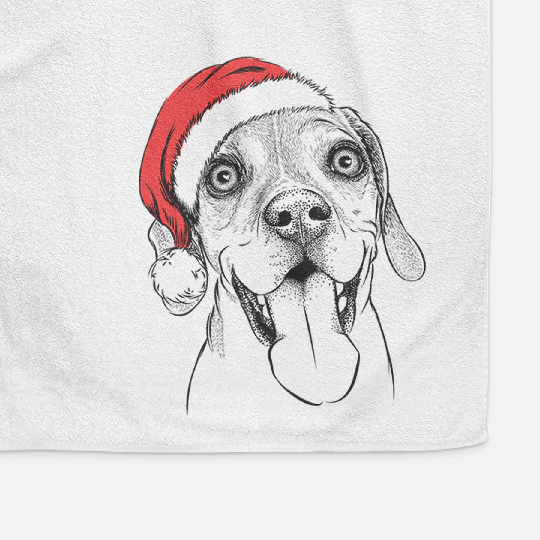 Sunny the Beagle Decorative Hand Towel